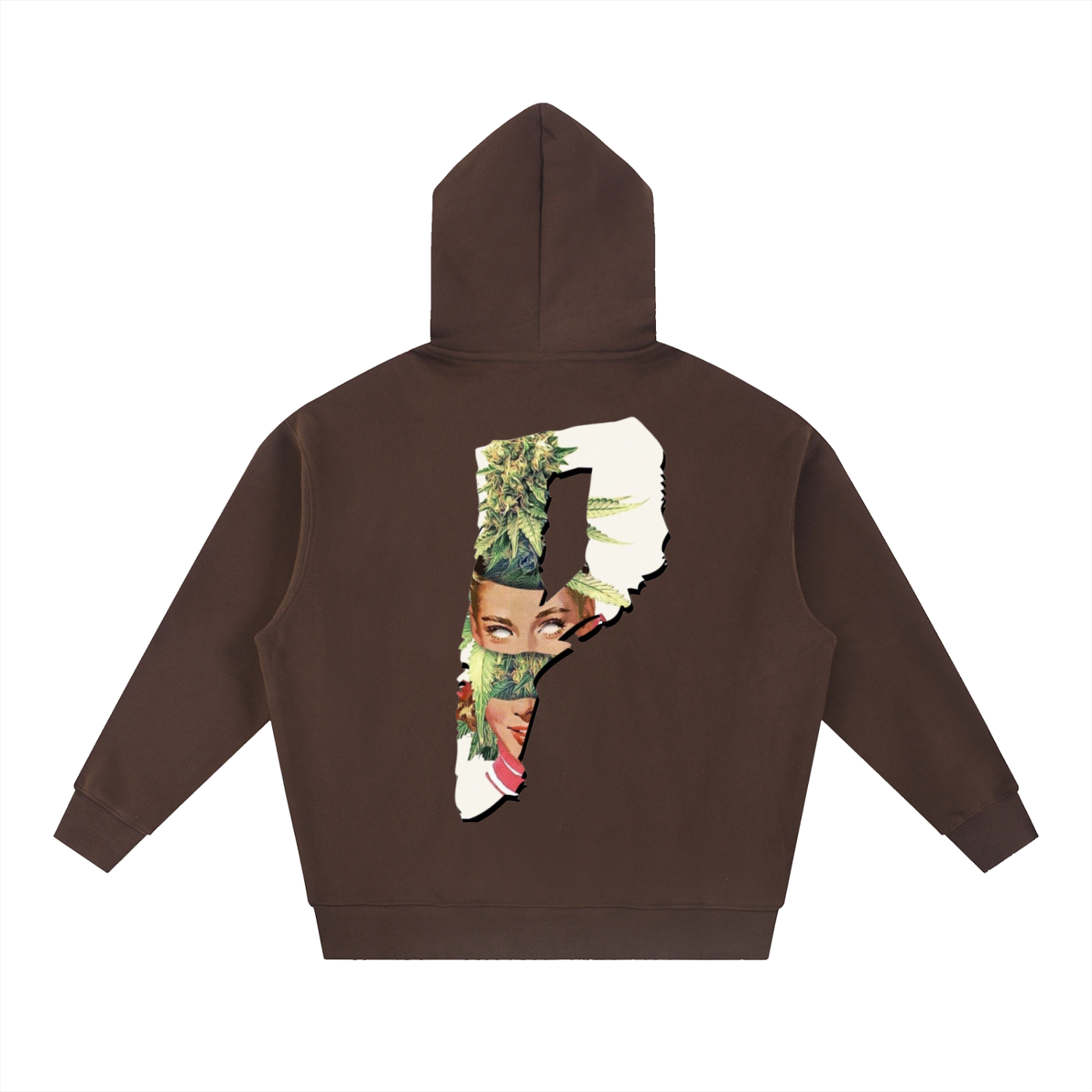 PlayasCrud “Mary J” Oversized Fit Fleece Hoodie